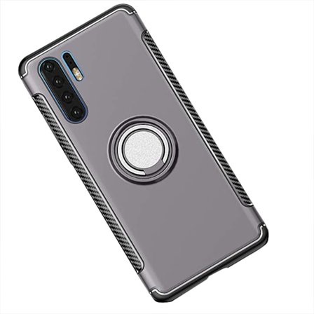 Huawei P30 Pro - Praktiskt Stilsäkert Skal Ringhållare (FLOVEME)