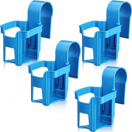 Geananao 4 kpl uima-altaan juomatelineet, poreallas juomatelineet.