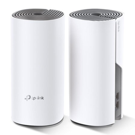 TP-Link Deco E4 AC1200 mesh-system 2 rutere, opptil 260 m2, 802.11ac Dual-band