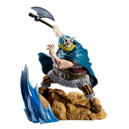 One Piece Brogy Figur 18 cm - Anime-statue til samlerobjekt