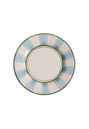 Pick A Poppy Circus Tallrik - 28 Cm Glas & porslin Blå