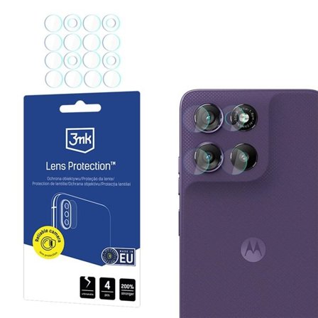 3mk Objektivbeskyttelse Hybridglas til kameralinse på Motorola Moto G67/ Motorola Moto G77