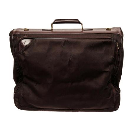 Louis Vuitton Vintage Pre-owned Louis Vuitton Brown Leather Garment Tas , Bruin , Dames , Maat: ONE Size Vintage Tassen