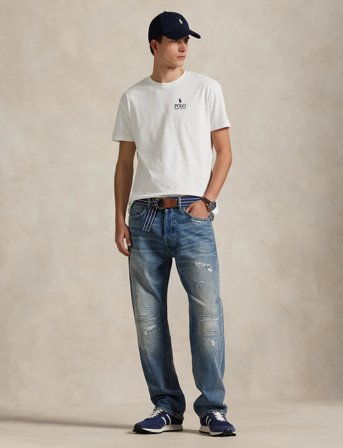 Polo Ralph Lauren 26/1 Jersey-Ssl-Tsh - White - M