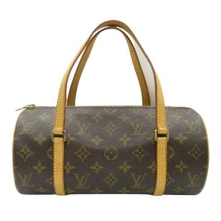 Louis Vuitton Vintage Pre-owned Canvas hndtasker Brun, Dame Vintage Tasker, Størrelse: ONE Size