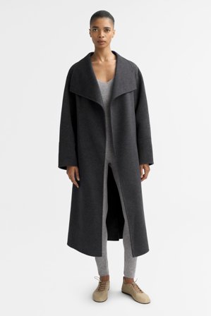 Soft Goat - Long coat - Cashmere jacket - M - Grey