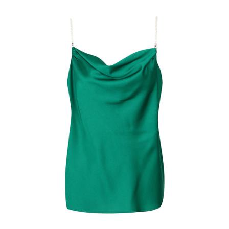 Simona Corsellini Sleeveless Tops Grøn, Dame