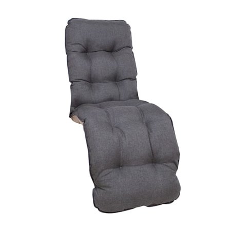 Høyrygg stolpute BADEN-BADEN 48x165cm, brungrå