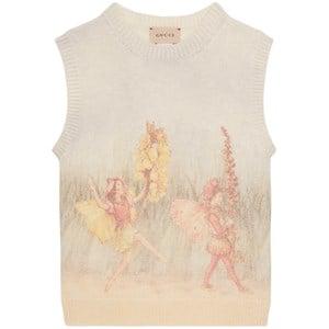 Kids - Gucci GG Knitted Gilet Beige 10 Years - Jumpers and knitwear - 10 years - Beige