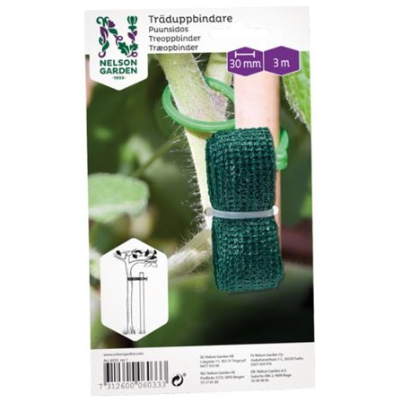 Nelson Garden 6033 Treoppbinder plastnett, 3 cm x 3 m, Avling