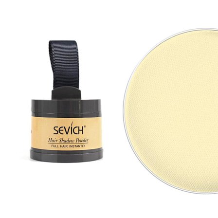 Sevich Hårlinjefyllnad Puder Skuggpuder Bryn Hårlinje Reparationspuder ljusguld 4g