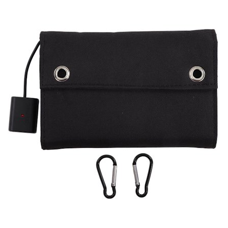 Solpanel, hopfällbar batteriladdare, powerbank, vattentät KLB