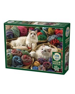 Puslespil Ragdolls 1000 brikker - Cobble Hill