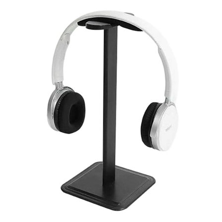 Black hodetelefoner hodetelefonstativ headset rack sett for hodetelefoner
