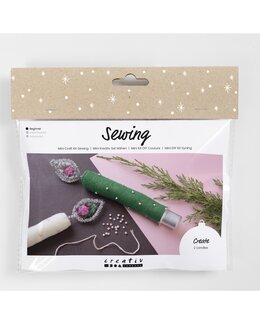 Mini Julehobby Sewing Evighetslys - Creativ Company