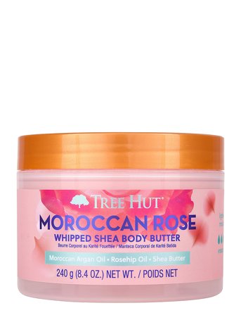 Tree Hut Whipped Body Butter Moroccan Rose - Nude - 240 g