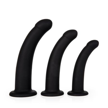 Sexig Set Silicone Semi Realistic Anal Dildos - 3 pcs - Upptäck sexleksaker hos vuxen.se - Dildos, vibratorer, kulor, piskor, stapons & sexdockor