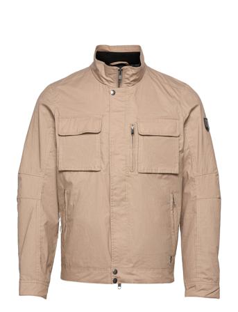 Jacob Pocket Canvas Jacket Beige Jofama