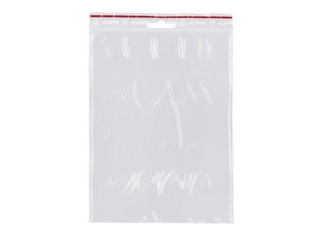 GRIPPIE Blixtlåspåse 150x200mm UT 1000/fp - Lyreco - Emballage och lagerutrustning - Blixtlåspåsar - Utan Skrivfält