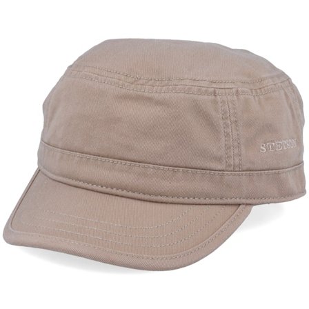 Stetson - Beis army Gorra - Cap Cotton Khaki Army @ Hatstore