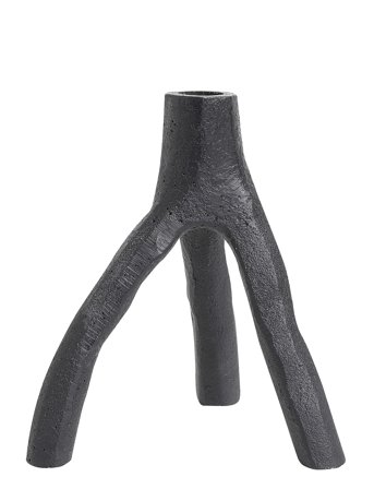 Muubs Lysestage Aion L - Black - 16.4X17X14.7CM