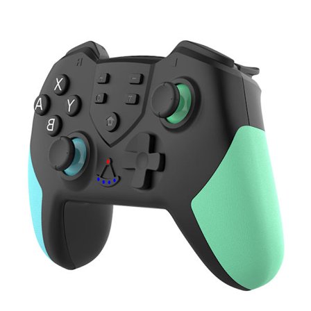 NO.2 Langaton peliohjain Nintendo Switchille, Bluetooth-peliohjain joystick herätyskellolla, makro-ohjelmointi, värinä, gyroskooppi