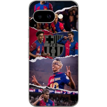 Kompatibelt Mobilskal till Google Google Pixel 9a Yamal Fotboll Spelare Barcelona