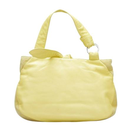 Loewe Pre-owned, Pre-owned Handbags Geel, Dames, Maat:ONE Size