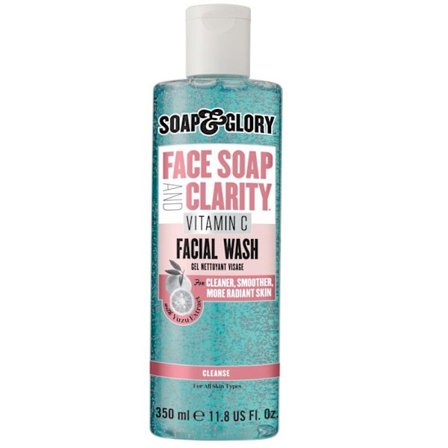 AnsiktsTvål - SOAP & GLORY - Ansikte och Klarhet - 350 ML - Vitamin C - Mild Exfoliant