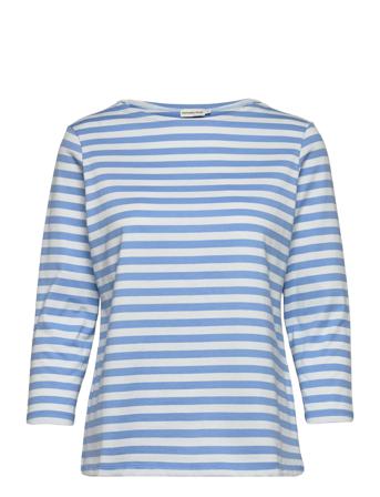 Ilma Tasaraita Shirt Langærmet T-shirt Multi/mønstret Marimekko