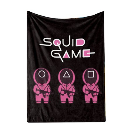 Blød polyester trykt tæppe hudvenligt kast til seng sofa stue 150x200cm