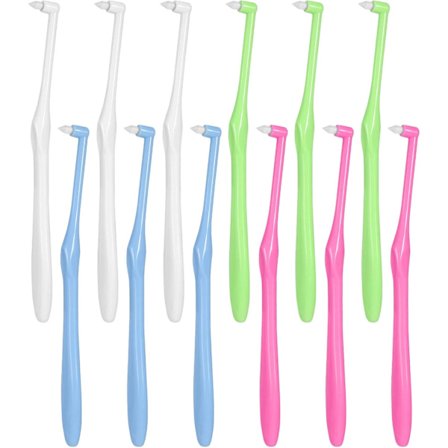 12-pak Tuftede Tandbørster