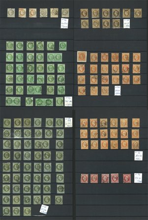 Frankrig - Dubletsamling med klassiske frimærker - Stemplet
