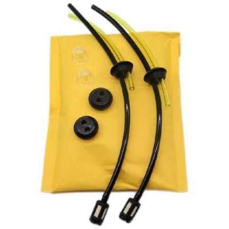 Universelt benzinfilter kit 2X benzin slangeforsegling til buskrydder græstrimmer buskrydder hækkeklipper stanghækkeklipper