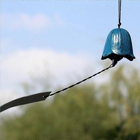 2x Japansk Furin Vindklokke Nambu Støbejern Klokker