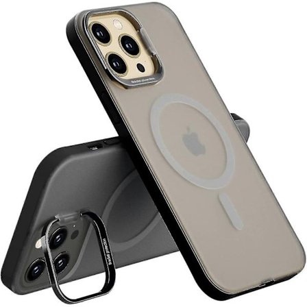 Magnetiskt skal med stativ Kompatibelt med Iphone 13 Pro Max/iphone 13 Pro/iphone 13, Stötsäkert skydd