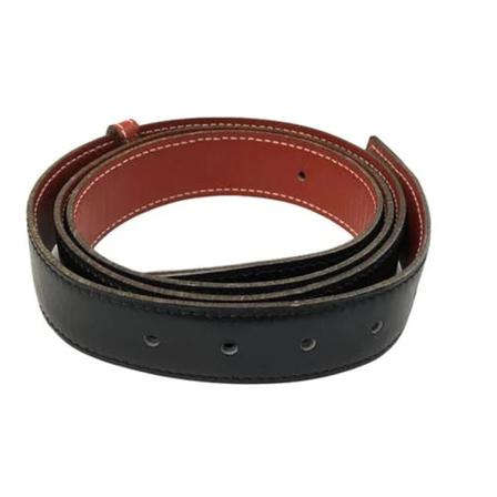 Hermès Vintage Pre-ownedLæderbaelter Sort, unisex Vintage Accessories, Størrelse: ONE Size