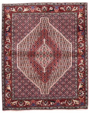 Medallion Small Senneh Rug 127X158 Wool