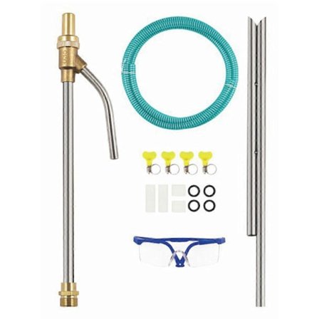 Sandblæsningssæt til højtryksrenser - Våd abrasiv sandblæser tilbehør