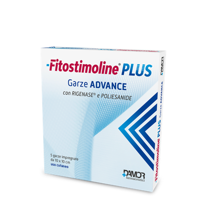Fitostimoline Plus Garze Advance 5 Pezzi