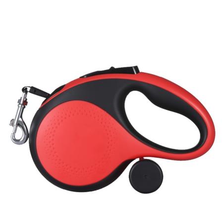 Indtrækkelig hundeline 26Ft holdbar hundegåturline med aftagelig dispenser og hundeposer Heavy Duty No Tangle Rope Pet Walking Up to 110lbs