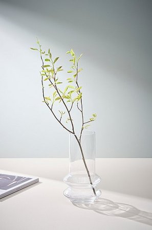 Jotex - Glasvas - Höjd 24 Cm Klarglas HAZE - Köp Vaser hos Jotex