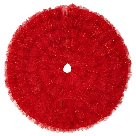 Juletre Skjørt Rødt Paljettre Skjørt Juletre Skjørt