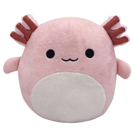 Täytetty pehmoaksolotli tealsininen Anastasia-nukke Pehmeä Squishmallow-lelulahja pinkki pink 20 cm