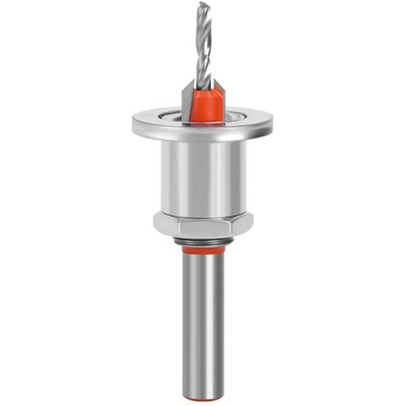 8mm skaft fræser fræser træskærer boremaskine skrueudtrækker nedrivning træbearbejdning kernebor 1 stk (2,8 × 8 mm)