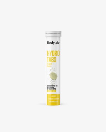 Bodylab Hydro Tabs, Citrus (With Caffeine) - 20 poretablettia