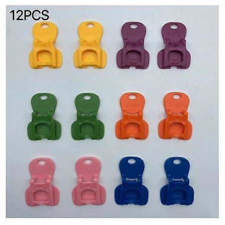 Enkel Tab-åpner og drikkebeskytter, 6/12/24 stk. Plastkrukkeåpnere for øl (FMY)