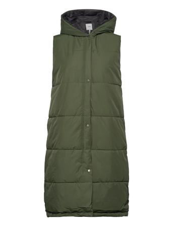 Objaria S/L Hoodie Vest Green Object