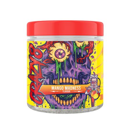Crazy 8 - PWO pulver - Mango Madness, Kosttillskott, Prestationshöjare & PWO, Pre-Workout (PWO)