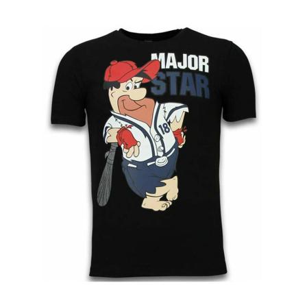 Local Fanatic Major Star - Herr t shirt - 51007Z - Svart svart, Herr, Herr, Storlek: S